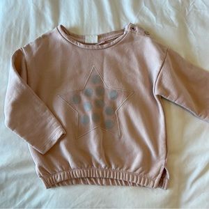 Zara girls sweatshirt